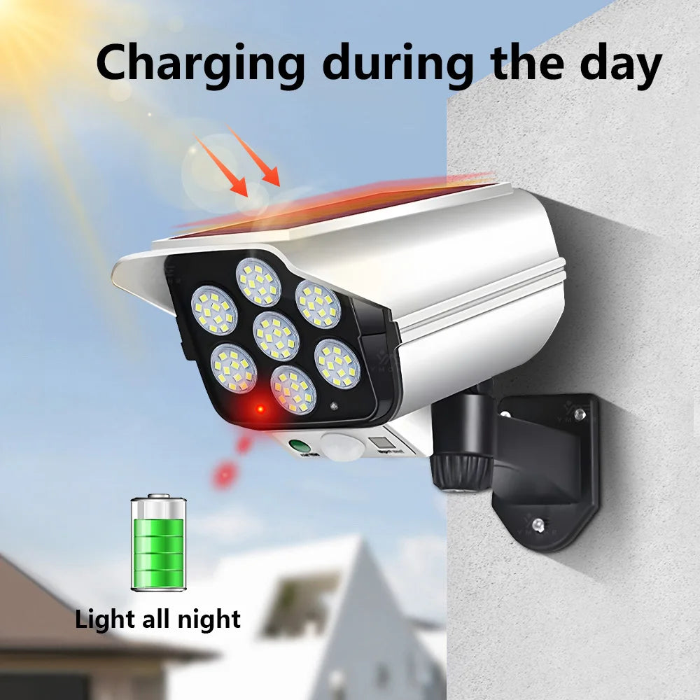 Smart Solar Wall Lamp with Motion Sensor