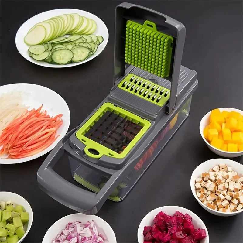 16-in-1 Vegetable Chopper & Slicer Kitchen Set