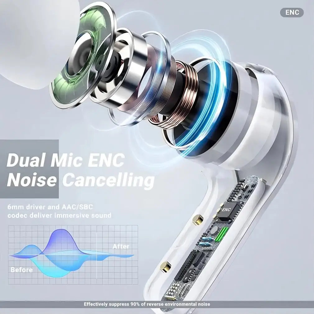 Original Wireless Bluetooth Earphone Transparent