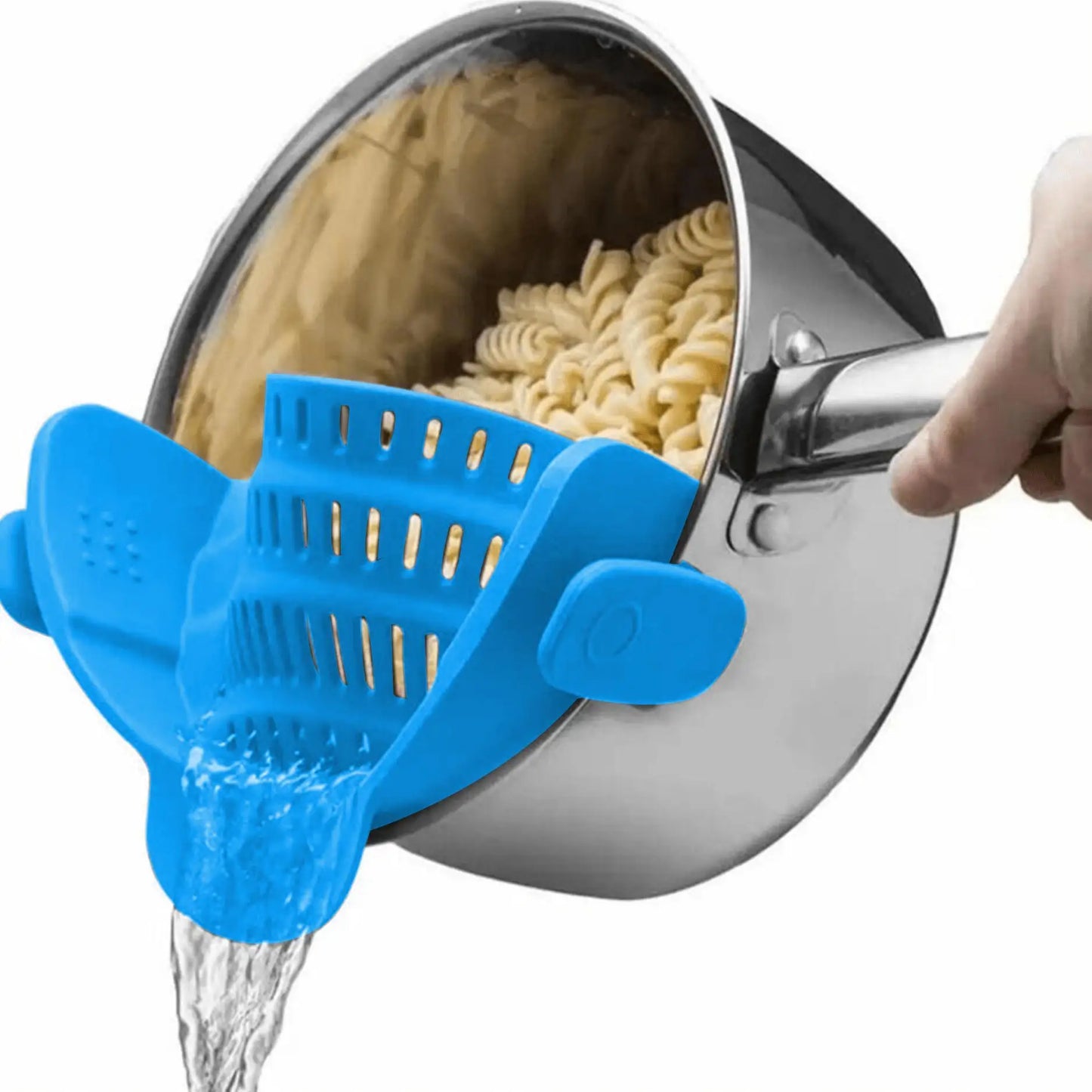 Adjustable Clip-On Pot Strainer – Fits Pans, Pots & Bowls!