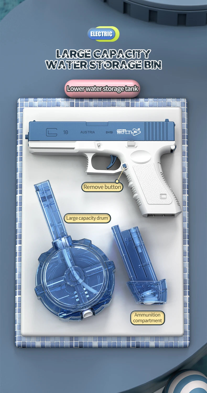 Electric M416 Water Gun – Ultimate Summer Blaster