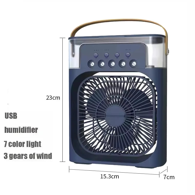 New 3 In 1 Fan AIr Conditioner Household Small Air Cooler - Clickilix