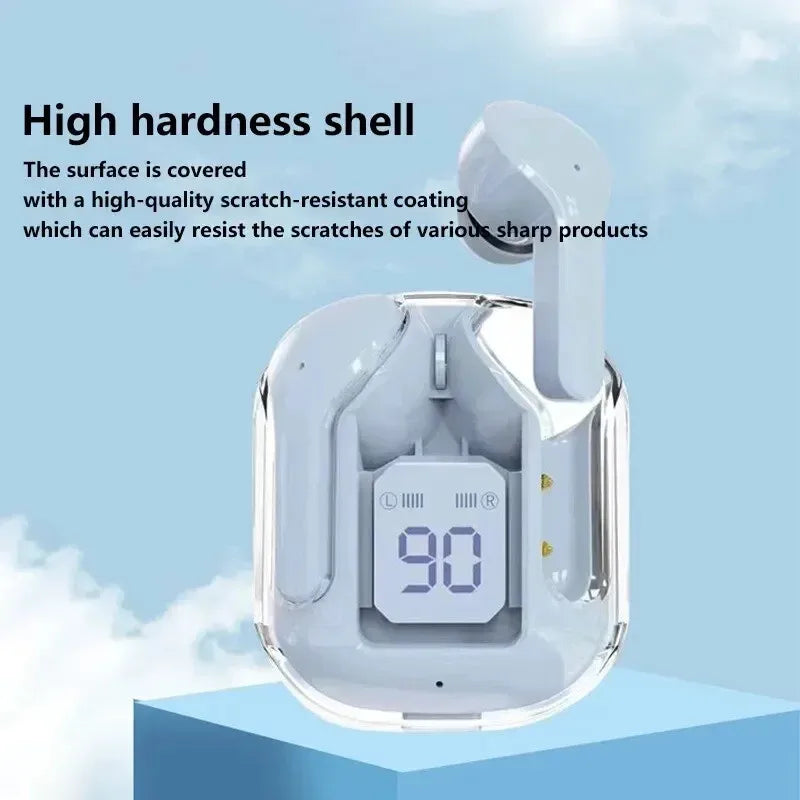 Wireless Bluetooth Earphone Digital Display Stereo Sound Earphones