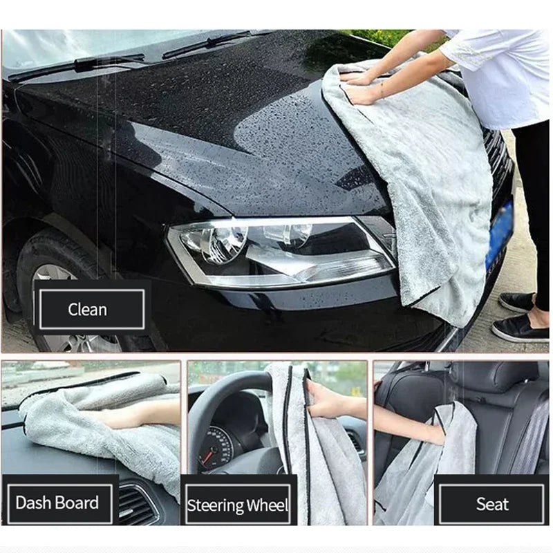 Microfiber Car Wash Towel Fast Drying Cloth