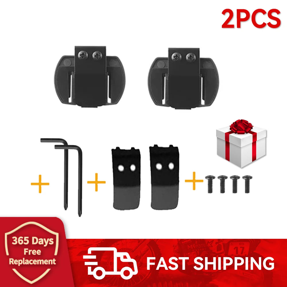 EJEAS V6 Pro/V4 Motorcycle Helmet Intercom Mic & Speaker
