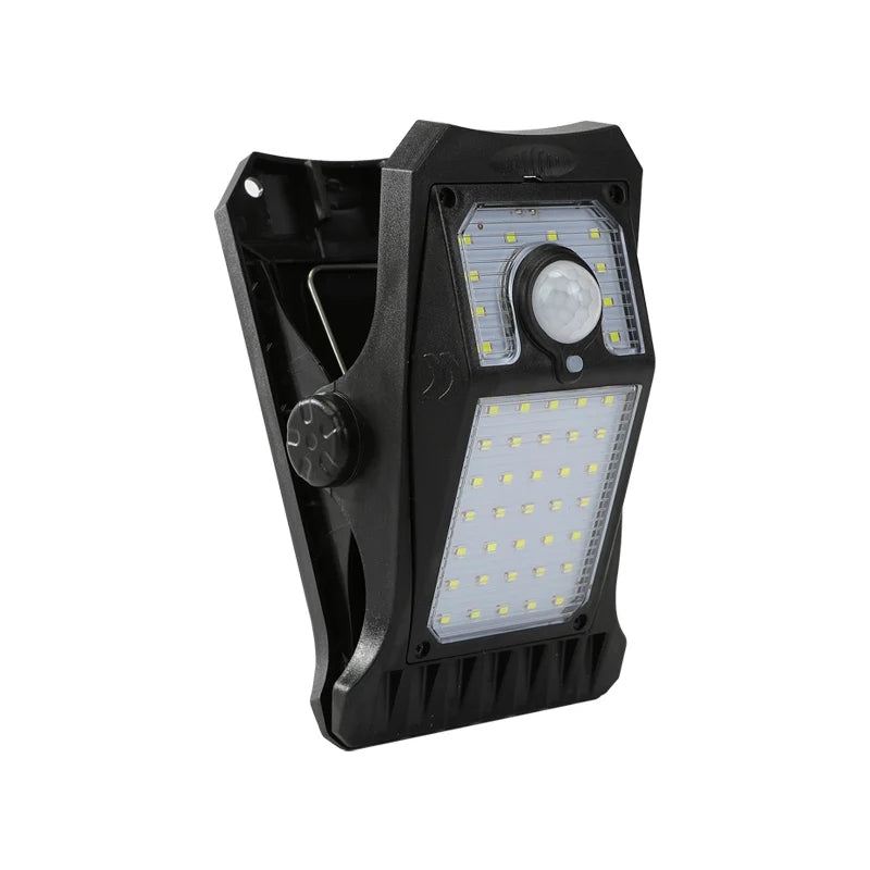 Clip-On Solar Light with USB Charging