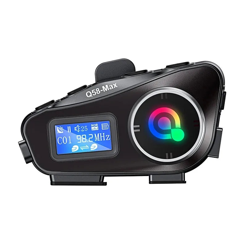 Q58-Max Motorcycle Bluetooth Intercom Headset