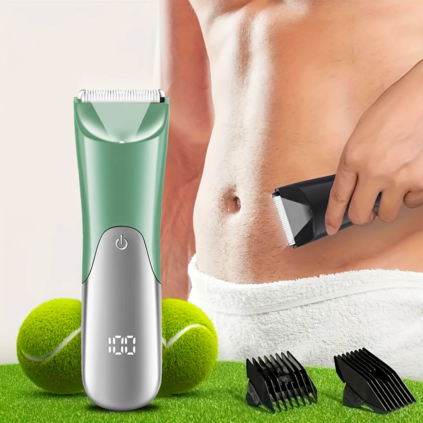 Men’s Full Body Hair Trimmer Epilator Groomer