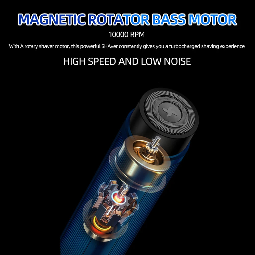 Mini Rechargeable Electric Shaver for Men & Women