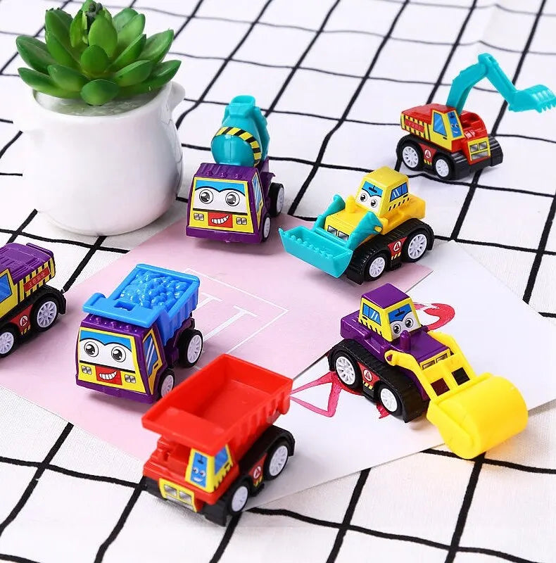 Mini Inertial Engineering Cars Set – 4/6 Pack