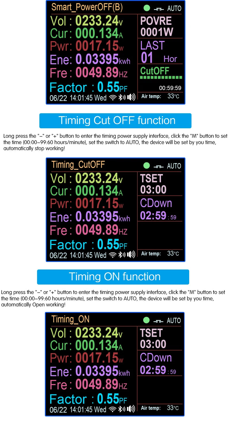 Tuya WiFi Smart Socket with Energy Meter