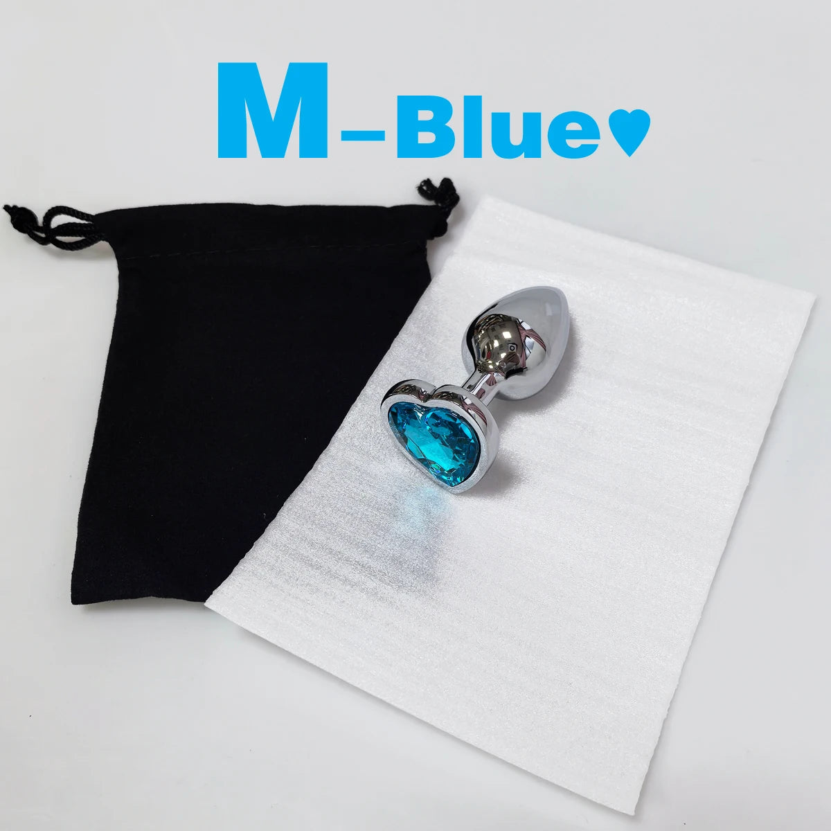 Heart Base Stainless Steel Anal Plug
