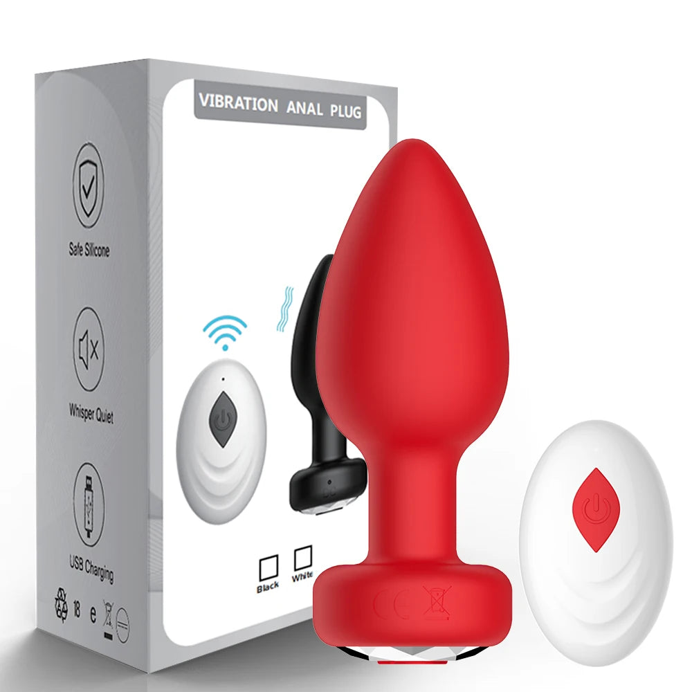 Bluetooth Remote Anal Vibrator with APP