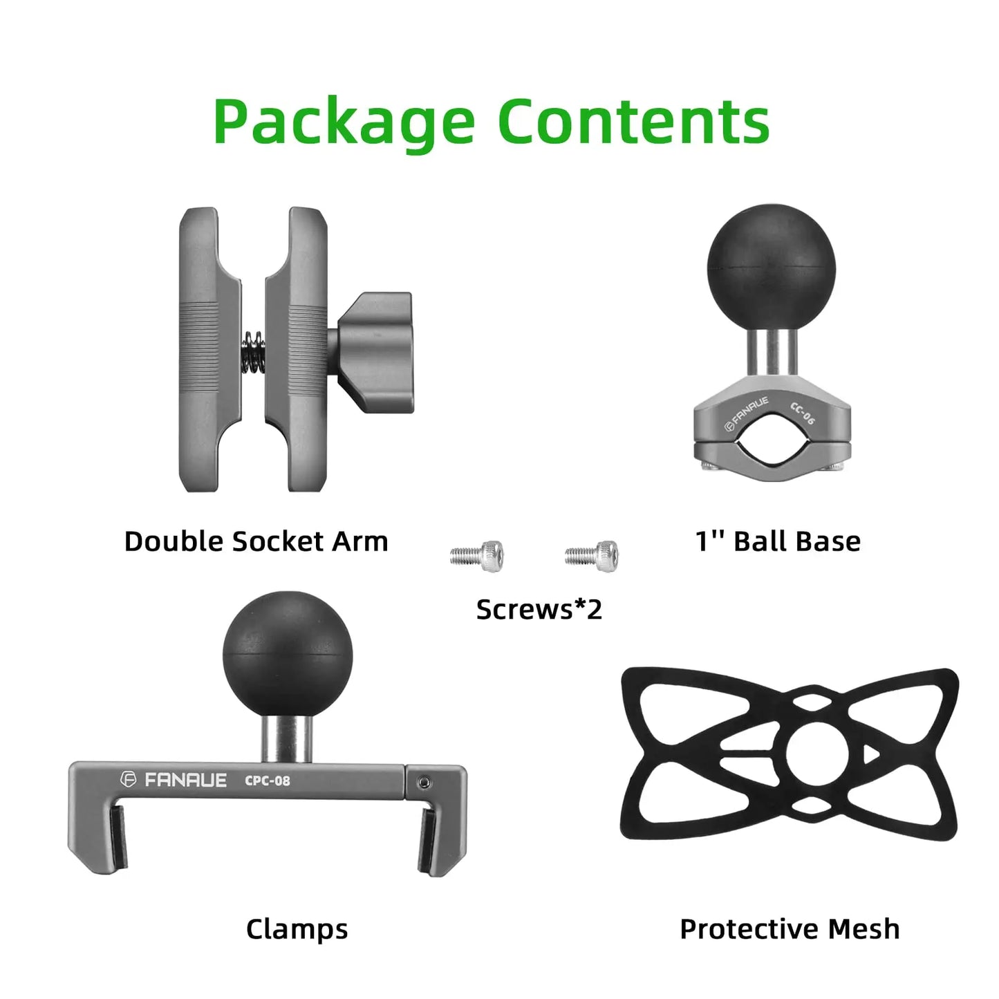 FANAUE 360° Universal Motorcycle Phone Holder