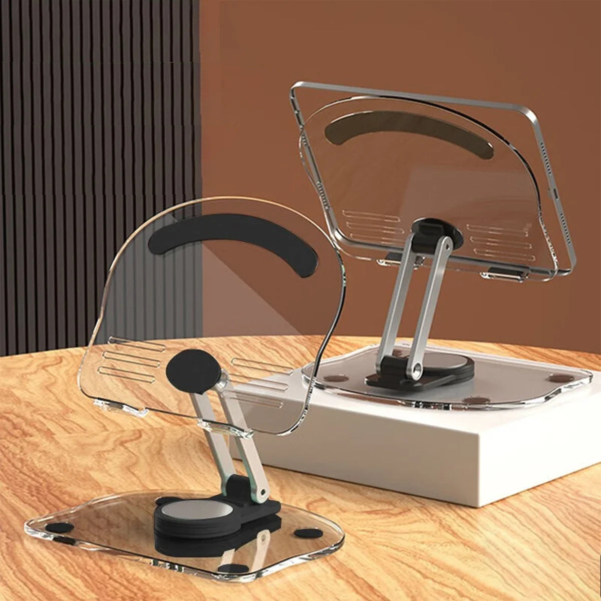 Clear Acrylic Tablet Stand – Sleek & Universal Fit