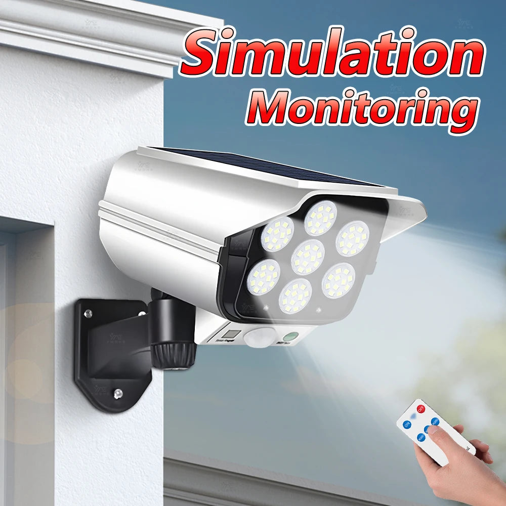 Smart Solar Wall Lamp with Motion Sensor