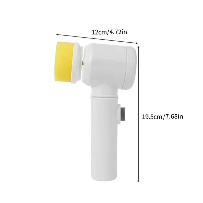 Electric Handheld Dishwashing Brush – Multifunctional Kitchen Cleaner
