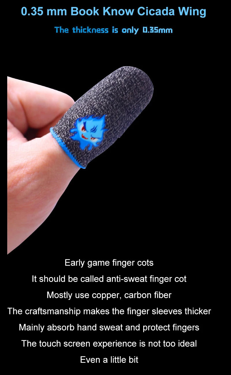 Touchscreen Gaming Finger Sleeves – Precision at Your Fingertips!