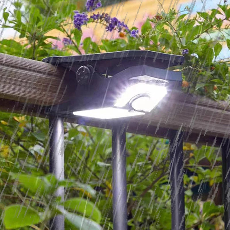 Clip-On Solar Light with USB Charging