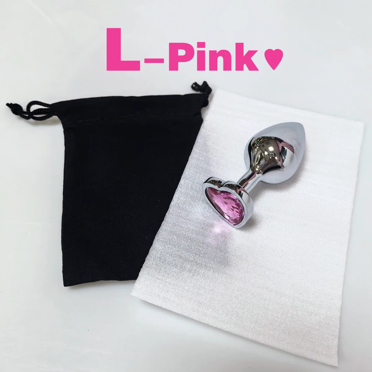 Heart Base Stainless Steel Anal Plug