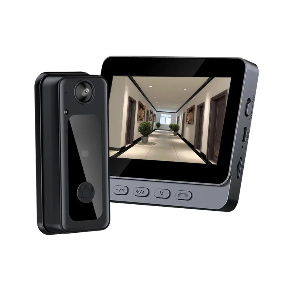 4.3" Wireless Video Intercom Doorbell