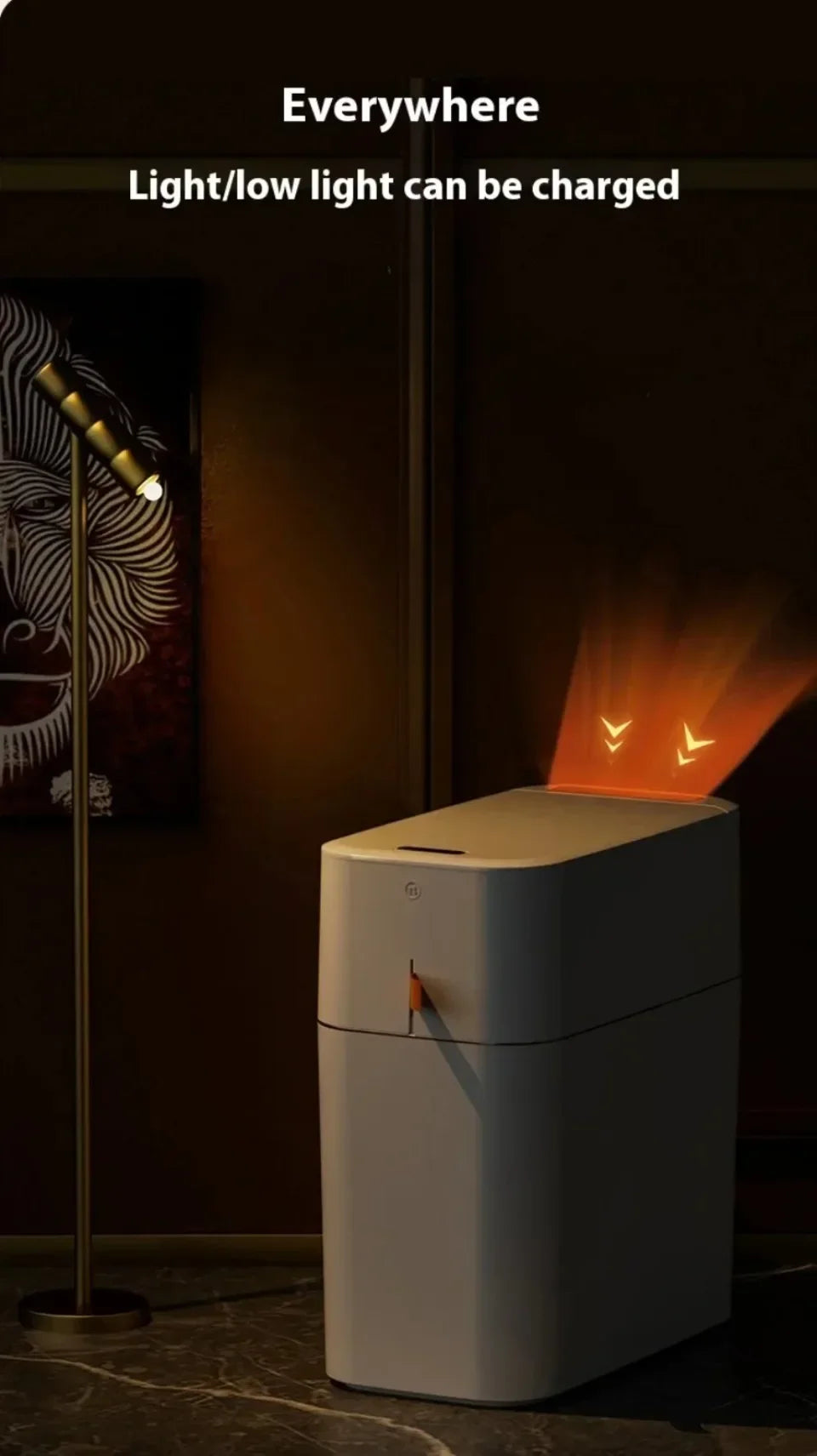 Smart Sensor Trash Can with Lid