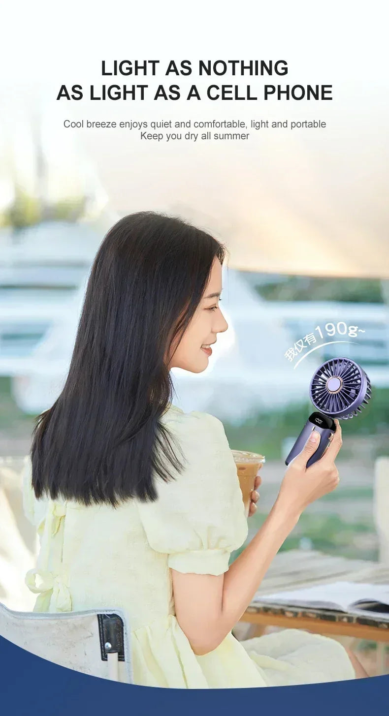 Portable Neck Air Conditioner Mini USB Fan