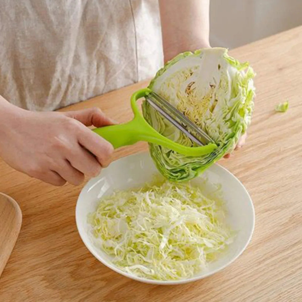 Stainless Steel Wide-Mouth Peeler – Slice, Shred, & Speed Up Prep!