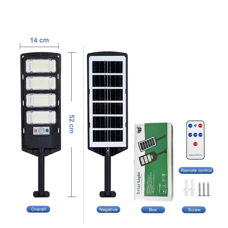 1000W Solar Motion Sensor Street Light