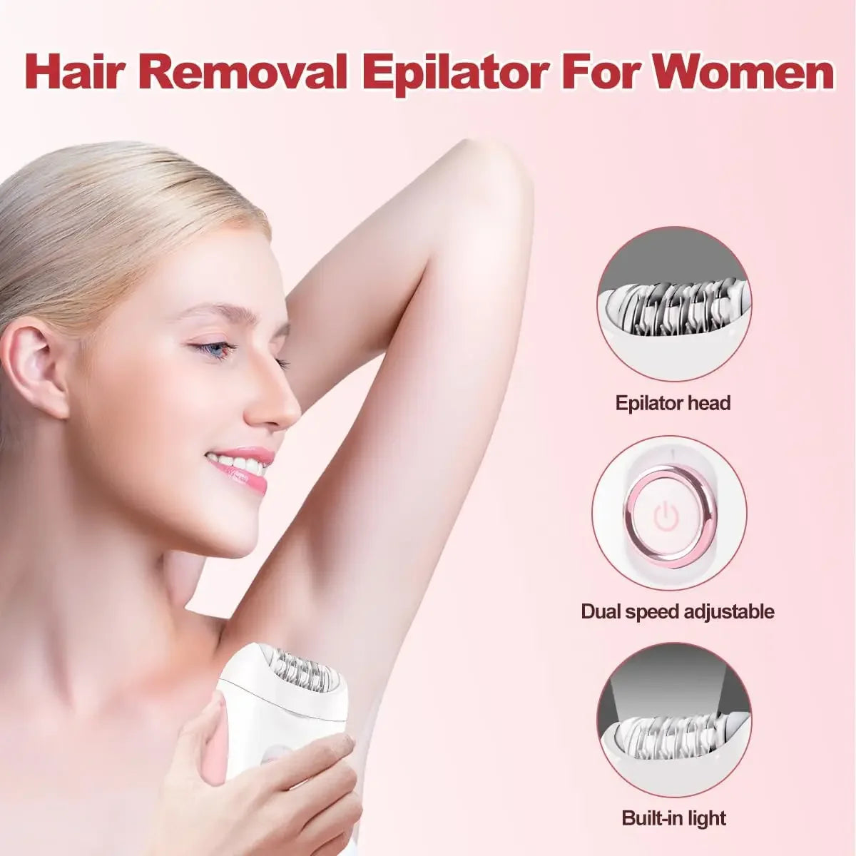 VGR V-705 Electric Epilator for Women