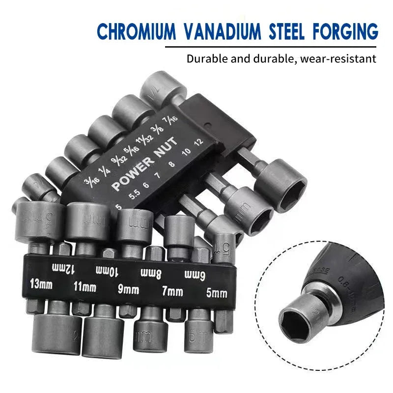 Hex Socket Extension Rod Tool Set