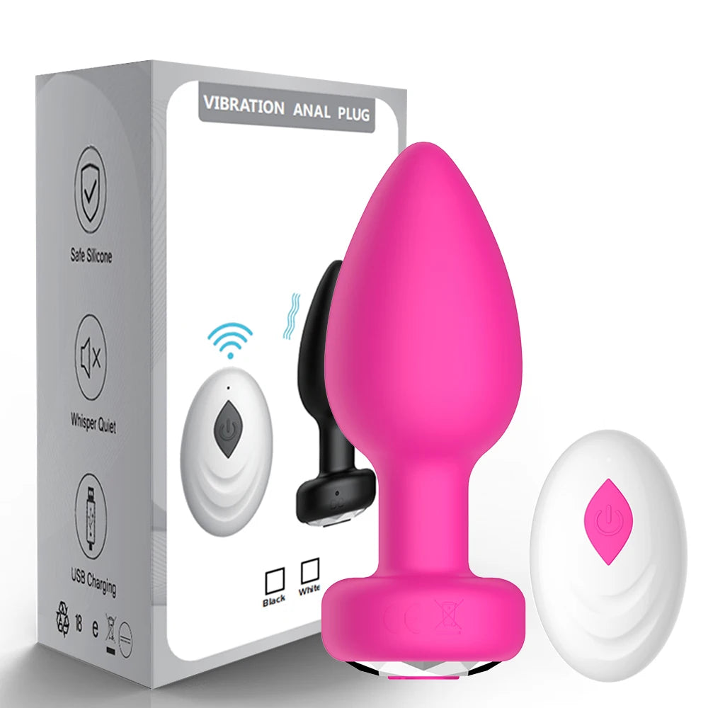 Bluetooth Remote Anal Vibrator with APP