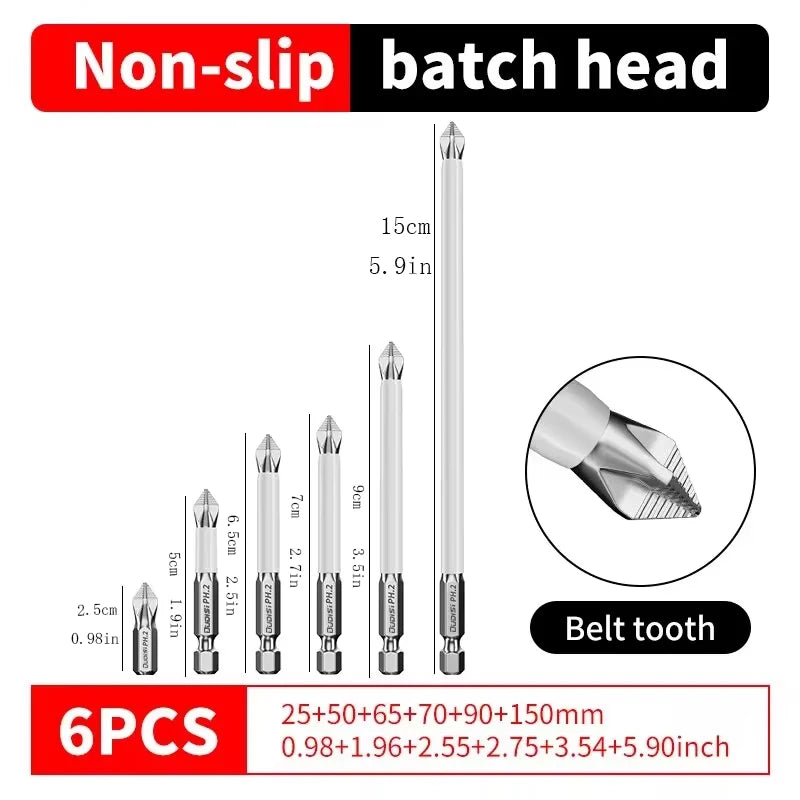 Get precision with this 6-piece magnetic screwdriver set!