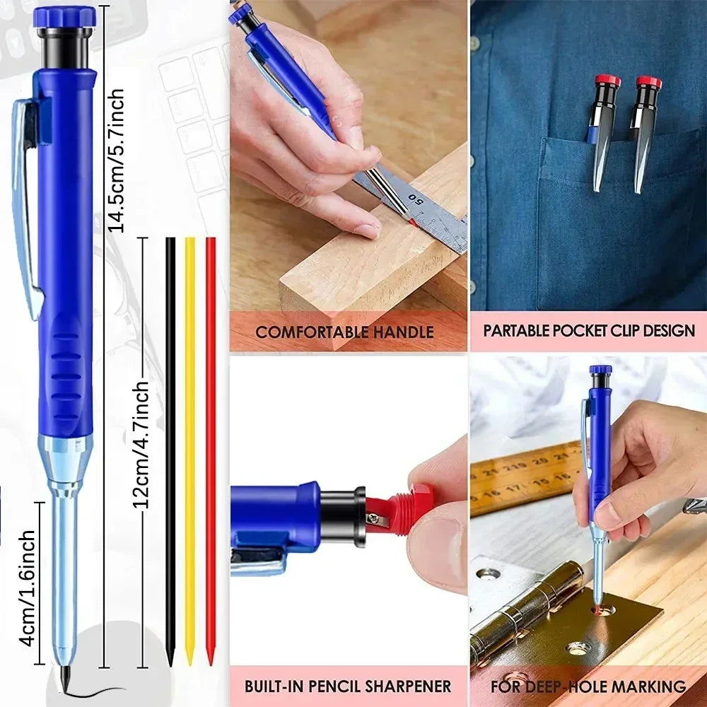 2.8mm Carpenter Mechanical Pencil with Sharpener