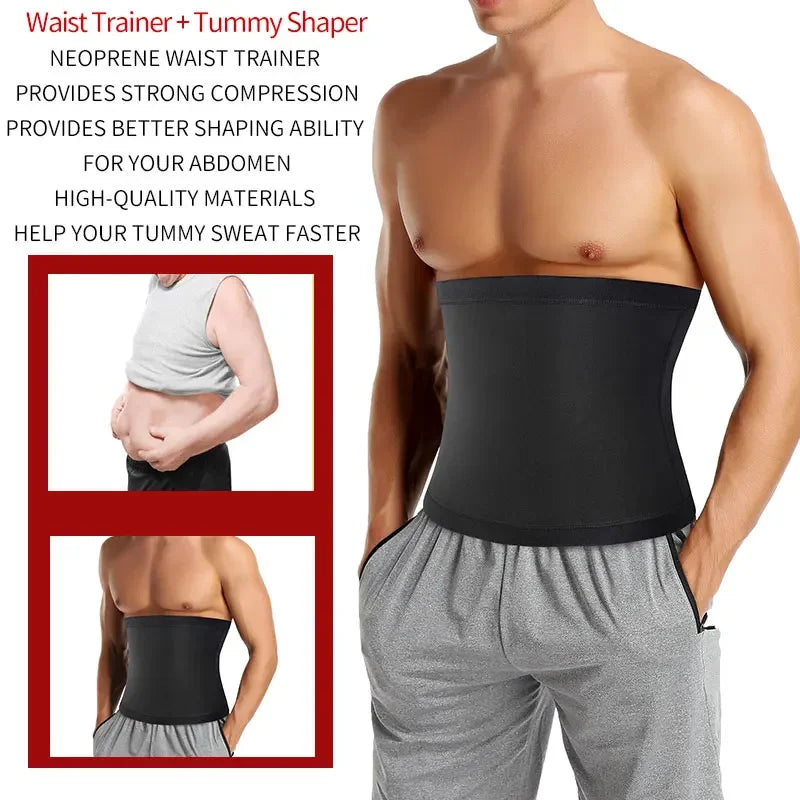 Men's Sweat Belt – Slimming Waist Trainer Corset