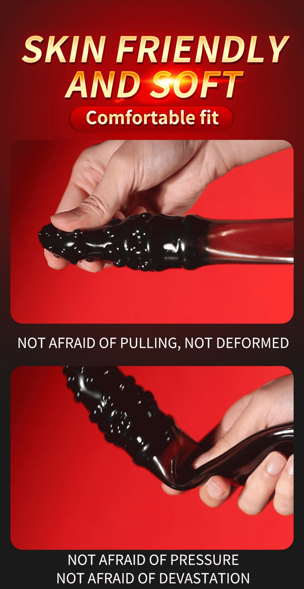 Reusable Penis Extension Sleeve with Vibrator
