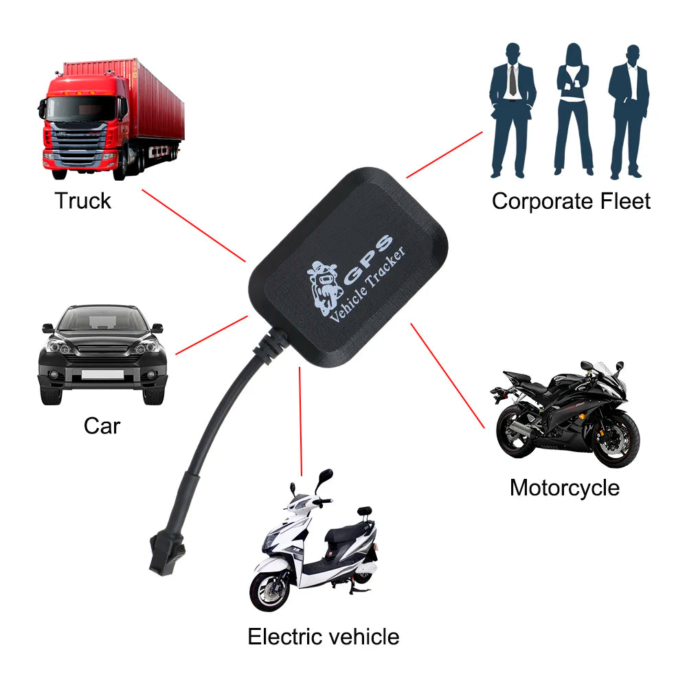 Real-Time GPS Tracker – Mini Car Locator Anti-Theft Device