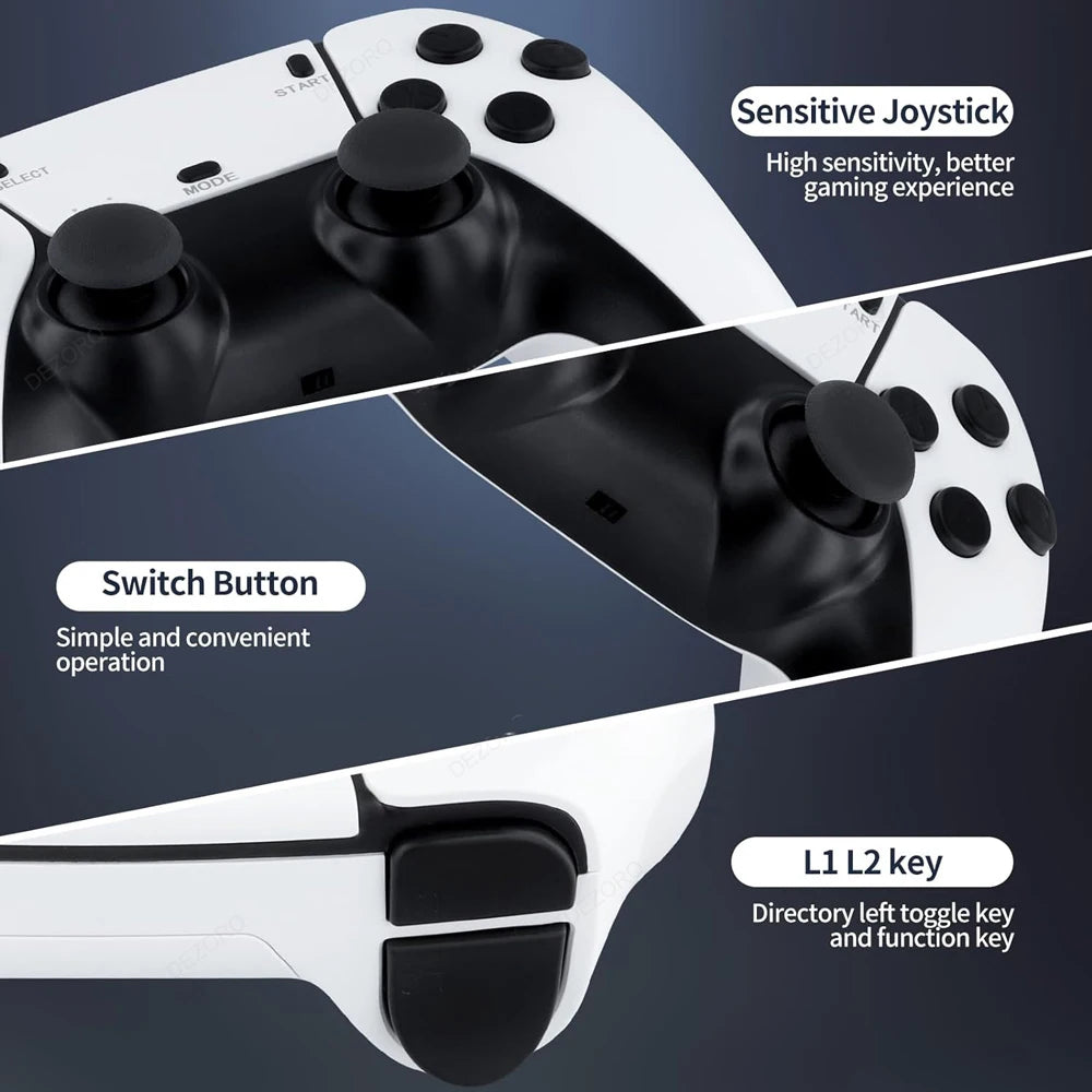 M15 4K Retro Game Stick with Wireless Controllers