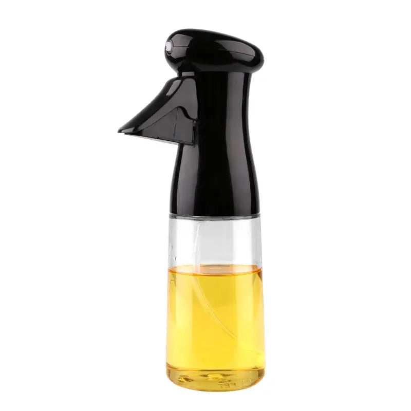 Black Transparent Oil Spray Bottle – Cook Smart, Eat Light!