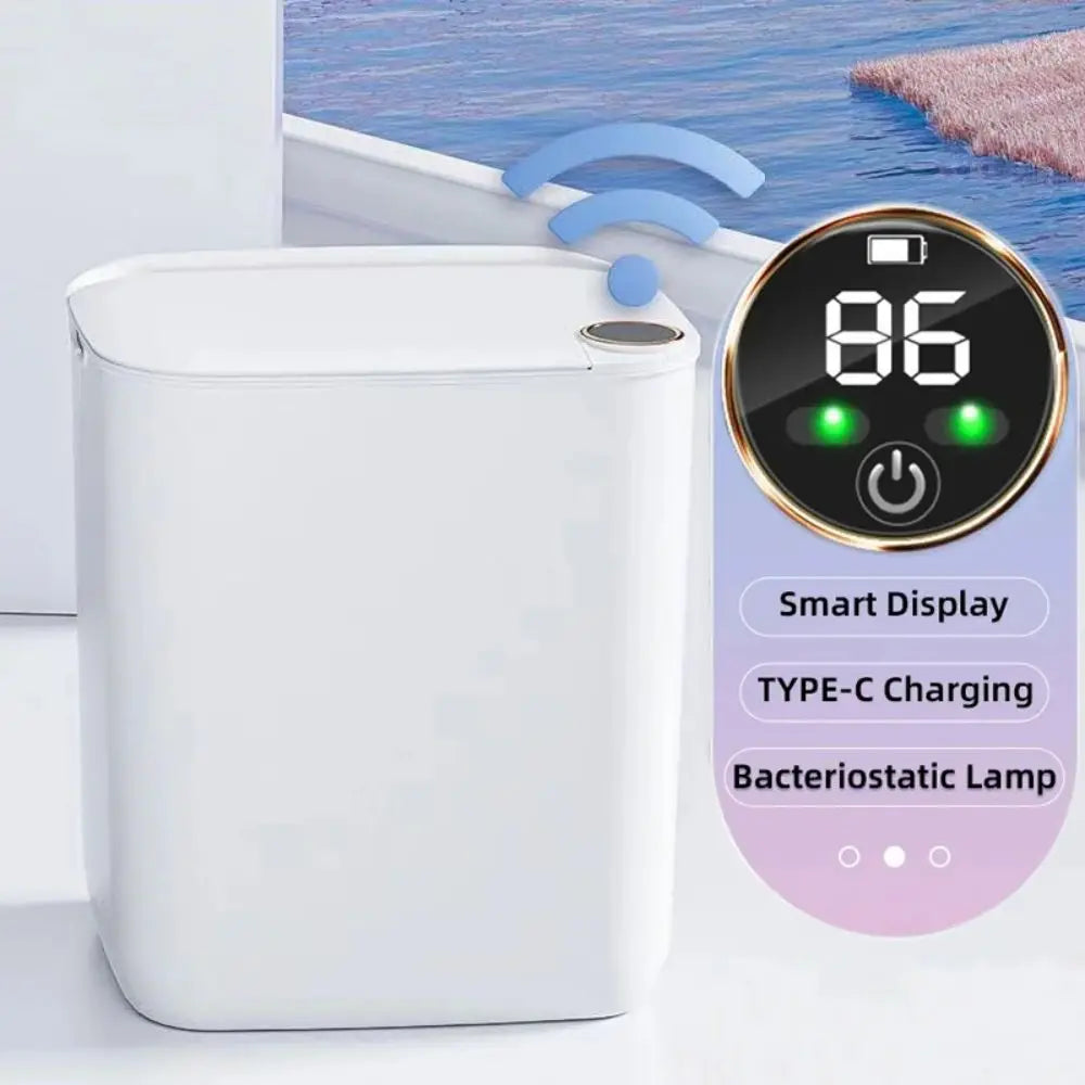20L Smart Sensor Trash Can with Display