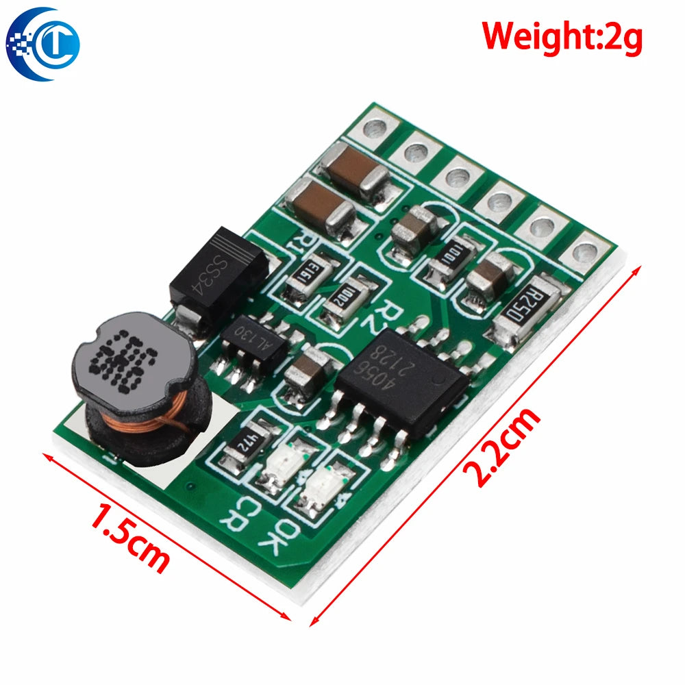 3.7V–12V Charger & Discharger DC-DC Boost Module