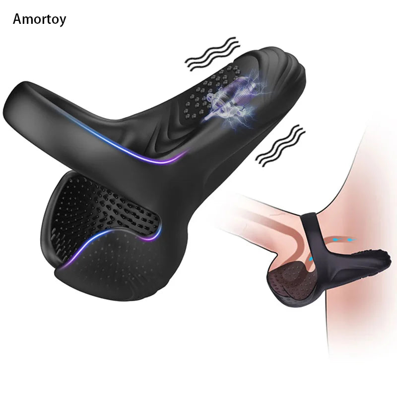 Foldable Male Masturbator with Vibration