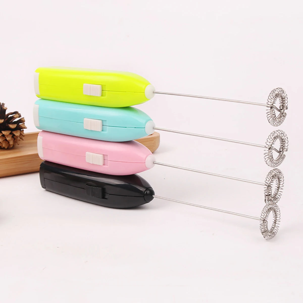 Mini Electric Egg Beater & Milk Frother