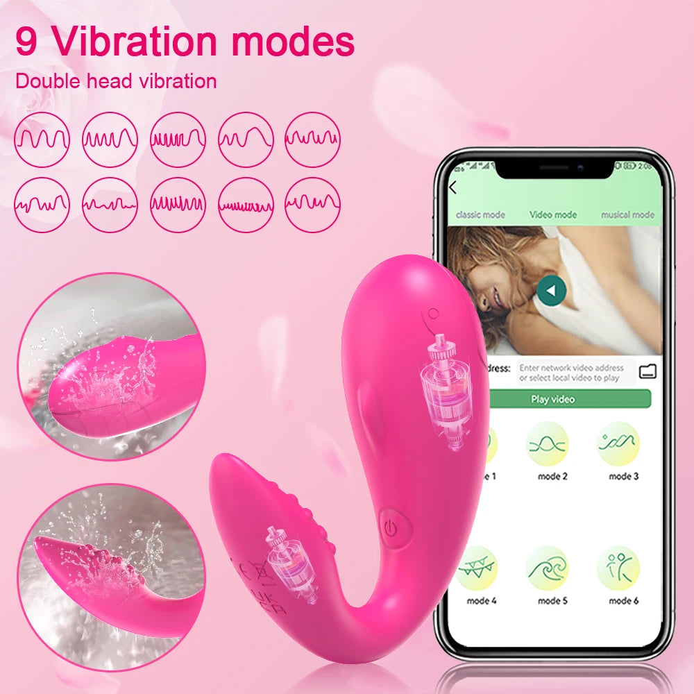 Bluetooth App-Controlled Vibrating Love Egg