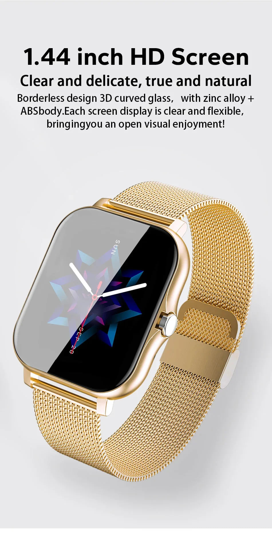 Smart Watch with Bluetooth Call & Full Touch