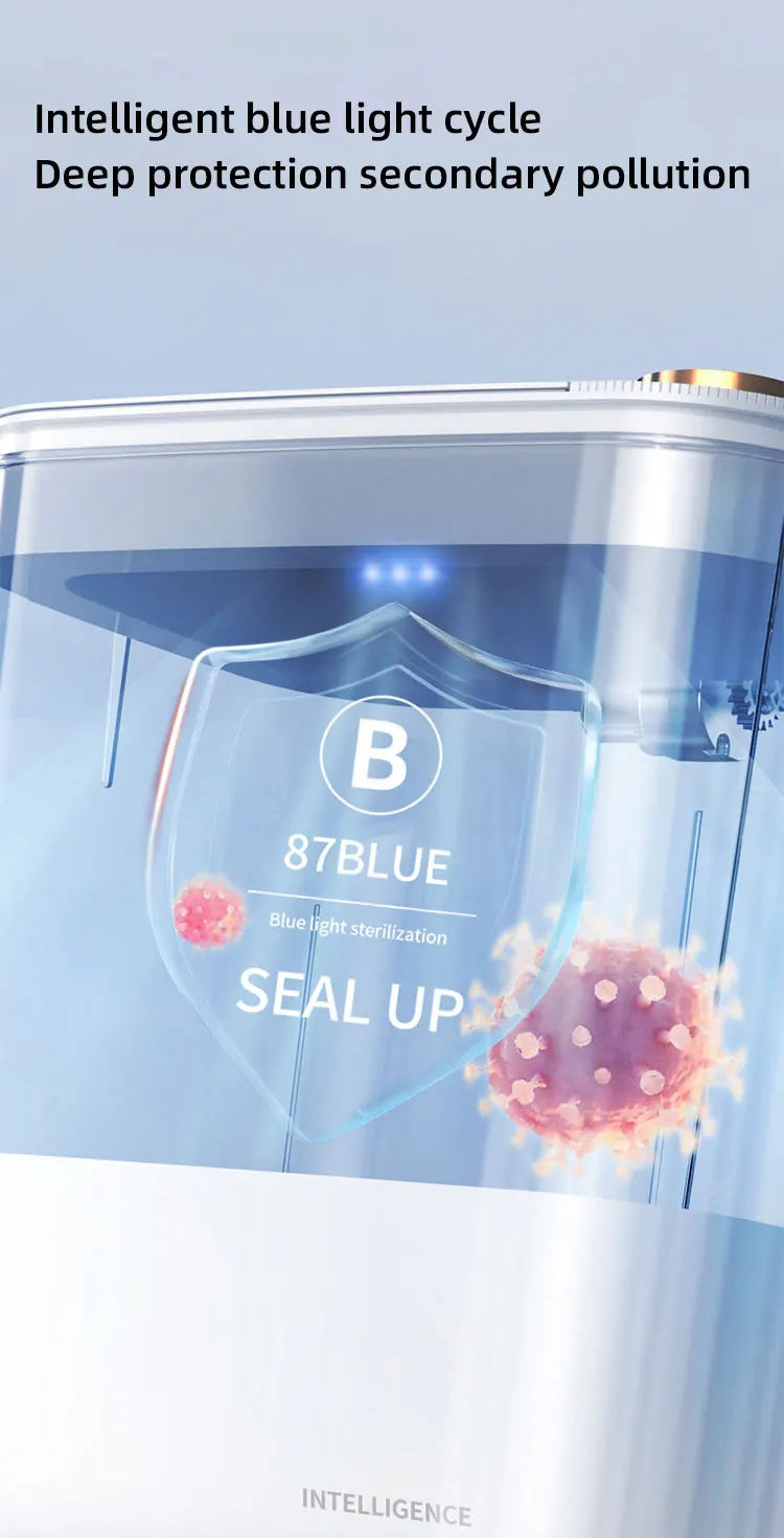 20L Smart Sensor Trash Can with Rechargeable Display