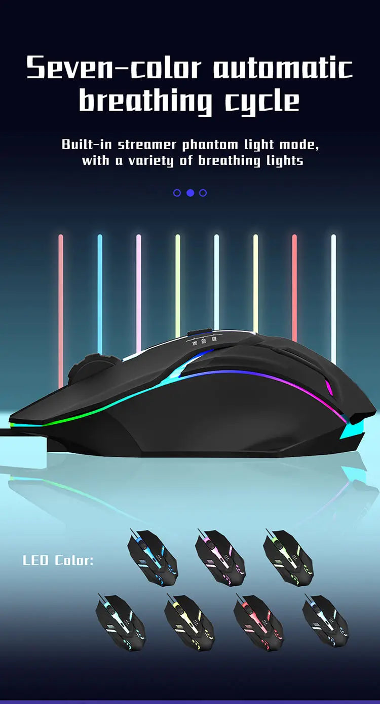 Ergonomic Gaming Mouse – Precision Meets Comfort!