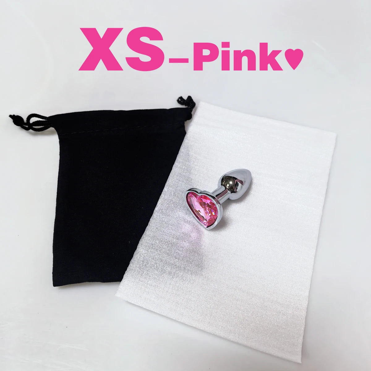 Heart Base Stainless Steel Anal Plug