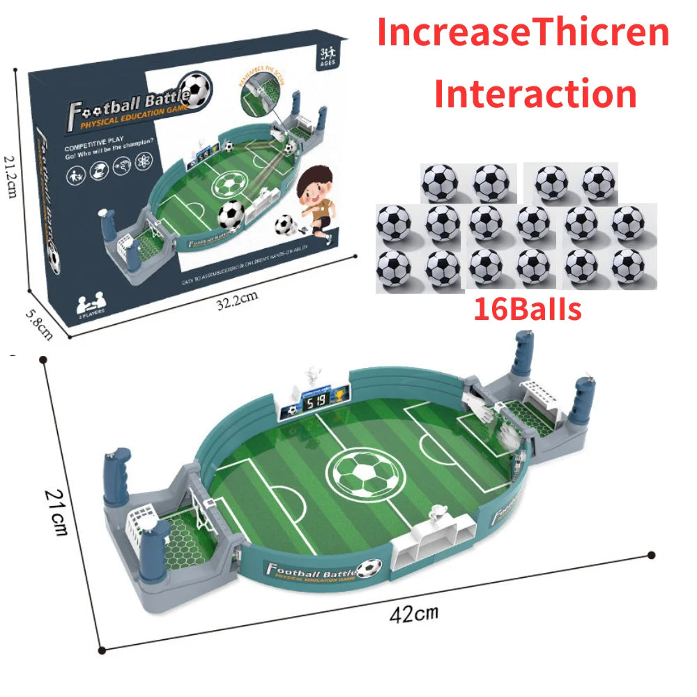 Portable Soccer Table Game for Kids & Family