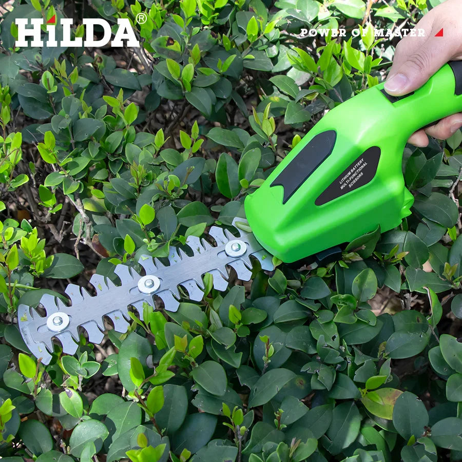 HILDA 2-in-1 Cordless Hedge & Grass Trimmer